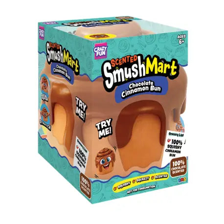 PREORDER ARRIVES EARLY NOVEMBER RMS® SmushMart™ Giant Scented Cinnamon Bun Squishy