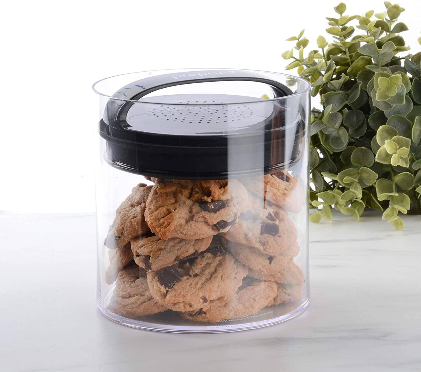 EVAK Fresh Saver Food Storage Short - Black Handle
