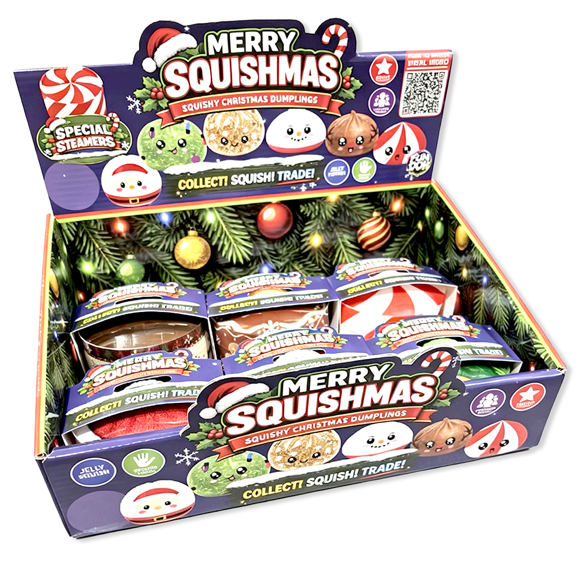 Fun Doh Christmas Dumpling Squishy