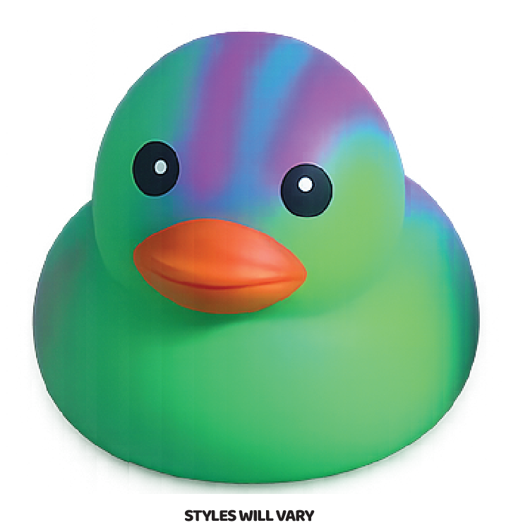PREORDER ARRIVES MID OCTOBER Fun Doh MEGA 5" Squishy Tie Dye Duck Toy Variety