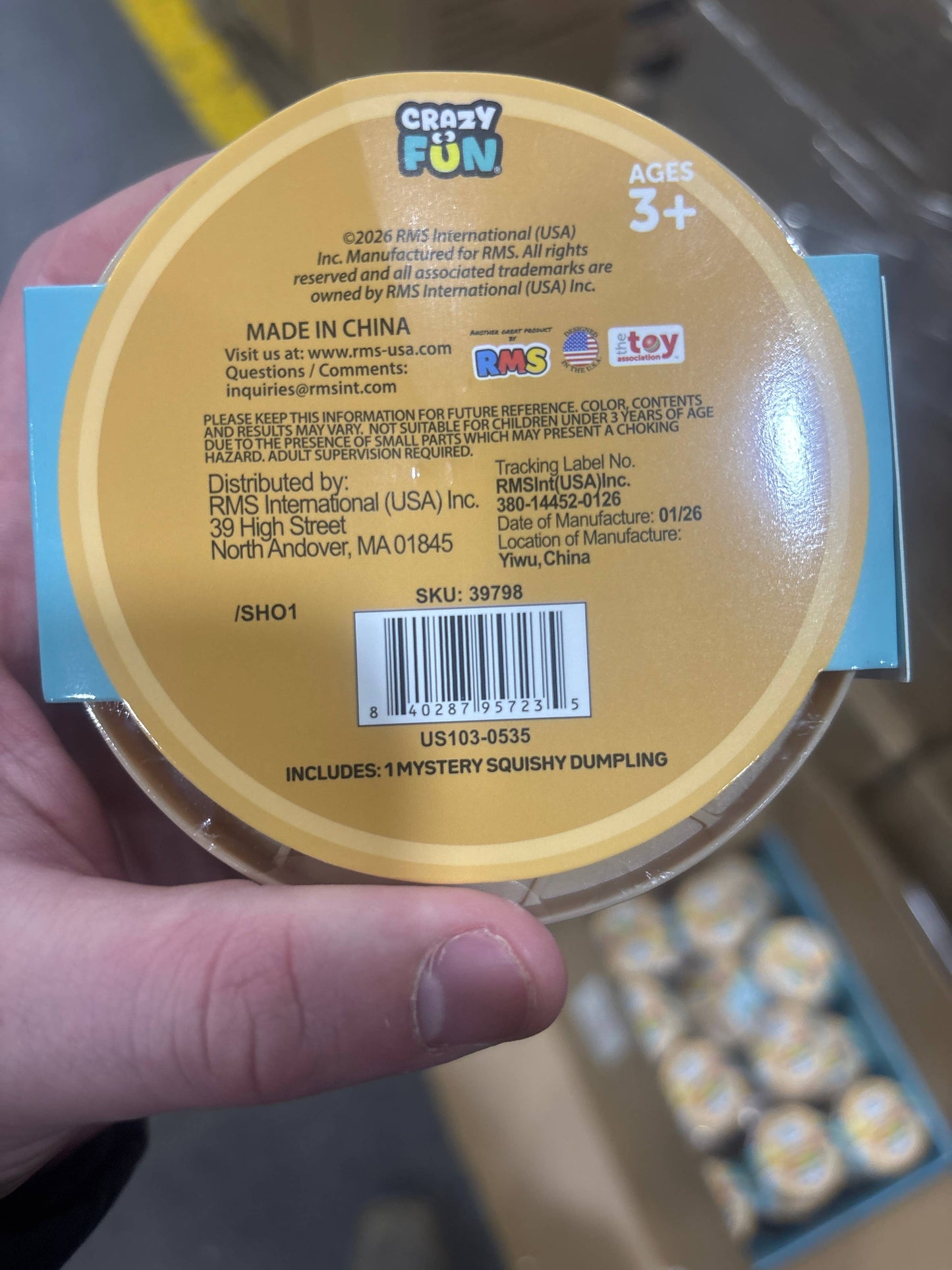 Crazy Fun Official RMS Mystery Bao Bun ā Rare Rainbow Chase