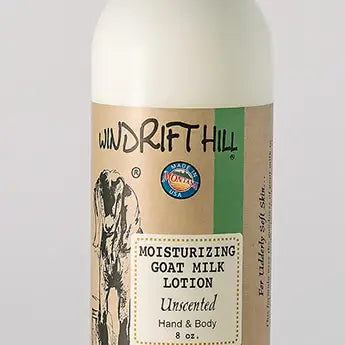 Windrift Hill Goat Milk Lotion 8oz size