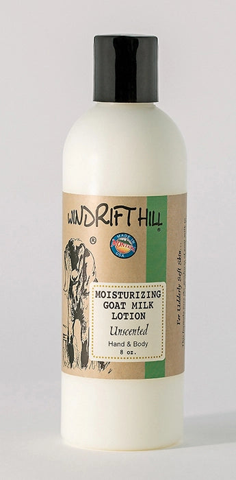 Windrift Hill Goat Milk Lotion 8oz size