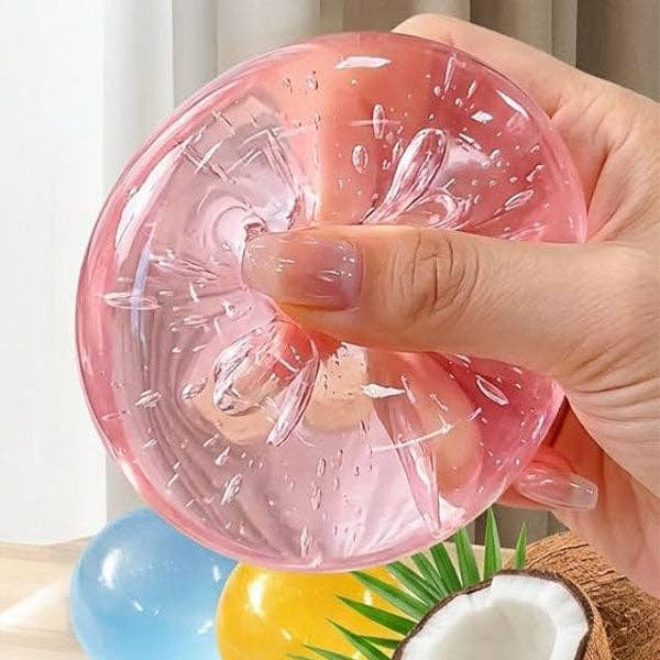 New Arrival Coconut Oil Squishies® Solid Squish Fidget Stress Ball