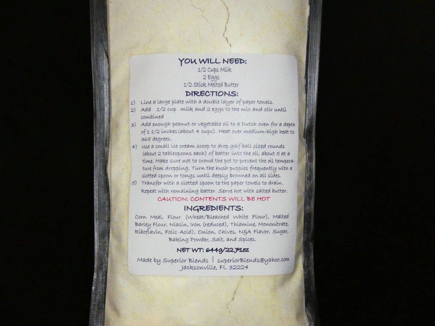 Sweet Onion Hush Puppy Mix F122