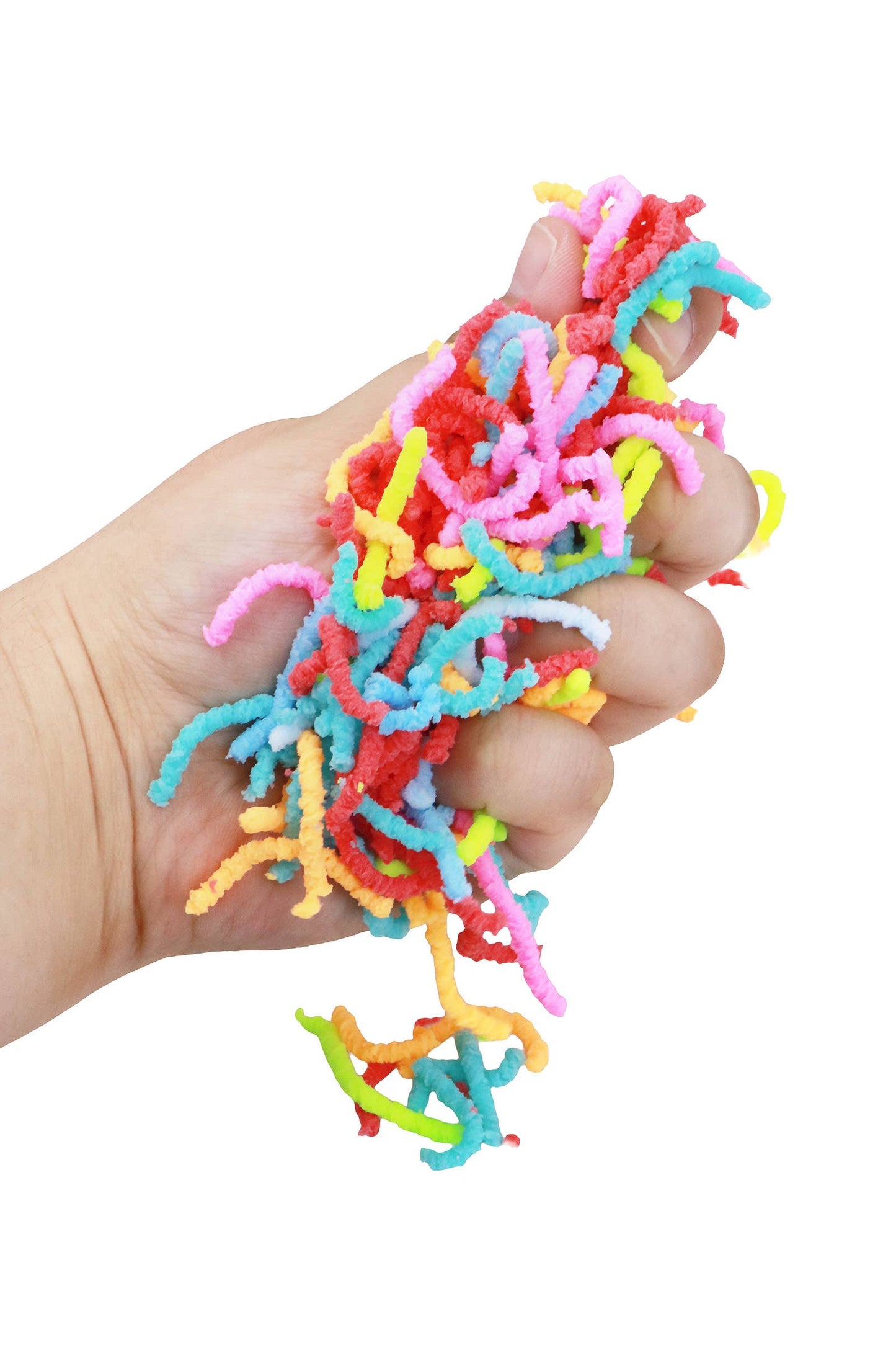Squeeze Magic Wiggly Noodles Fidget Sensory Squishy Bag