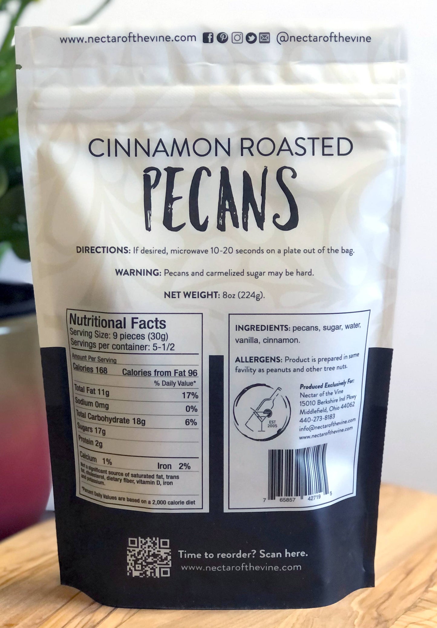 Cinnamon Kettle Roasted Pecans F257