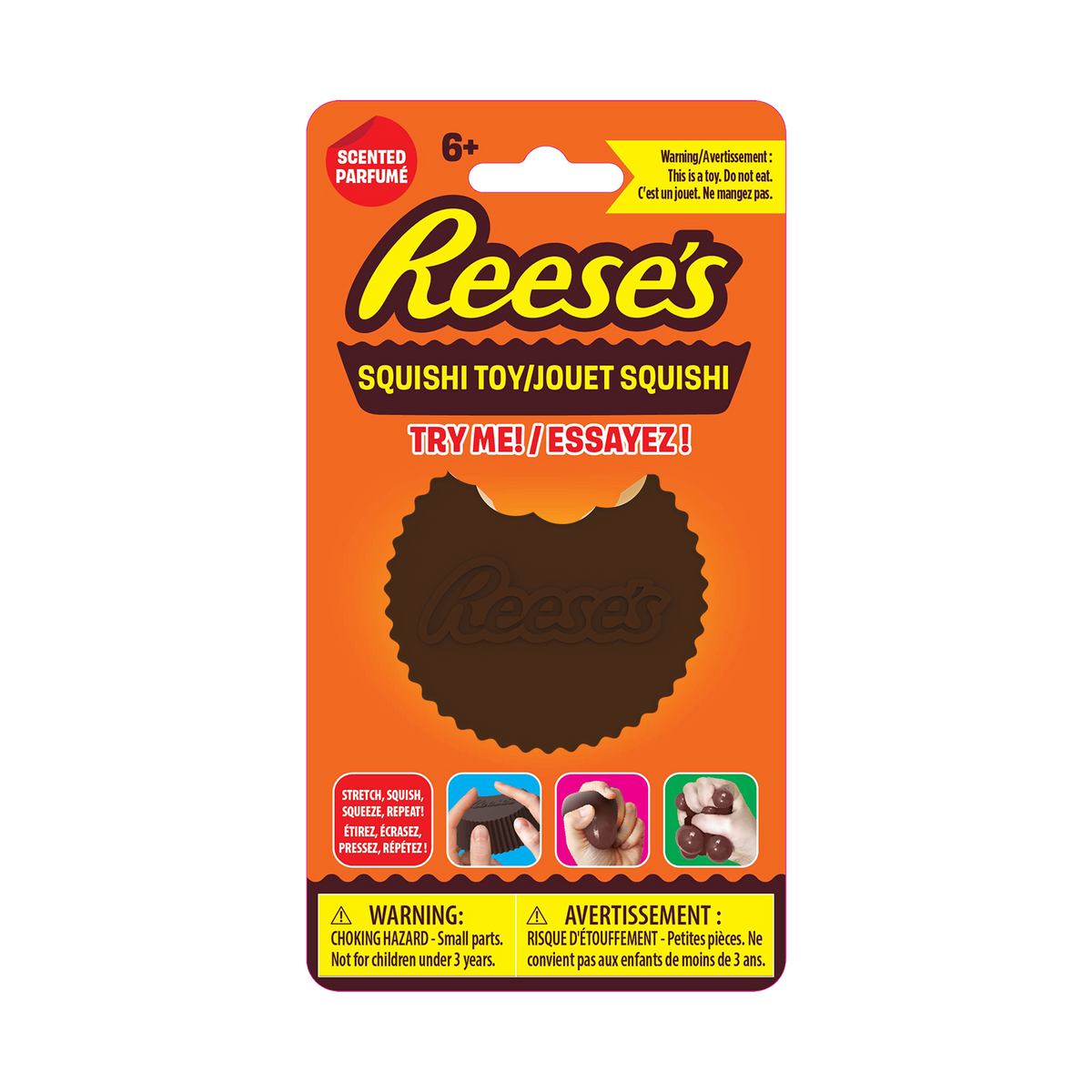 New Arrival!! Reese's Peanut Butter Cup Scented Squishi Toy – Stretchy Sensory Fidget