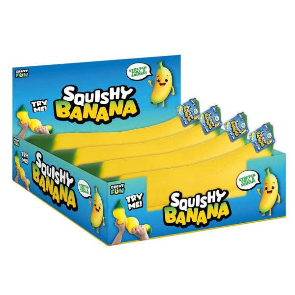 RMS® SmushMart™ Giant 15" Banana Squishy 1pc