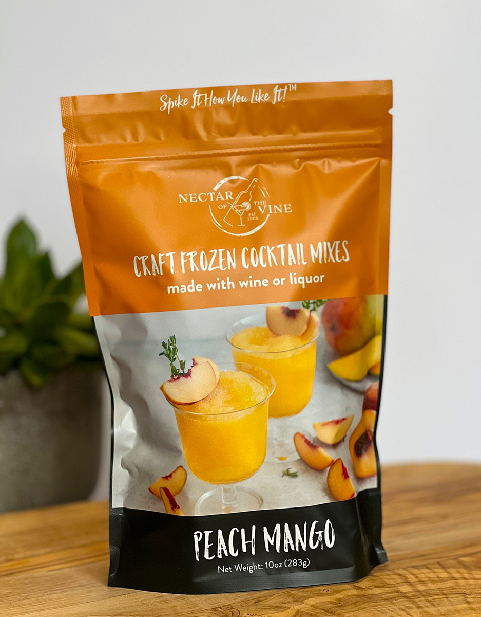 PREMIUM 5-Pack Peach Mango Wine Slushy Mix F276