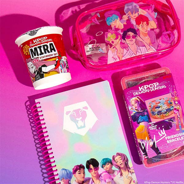 KPop Demon Hunters Beaded Friendship Bracelets Activity Craft Kit PREORDER LATE OCTOBER
