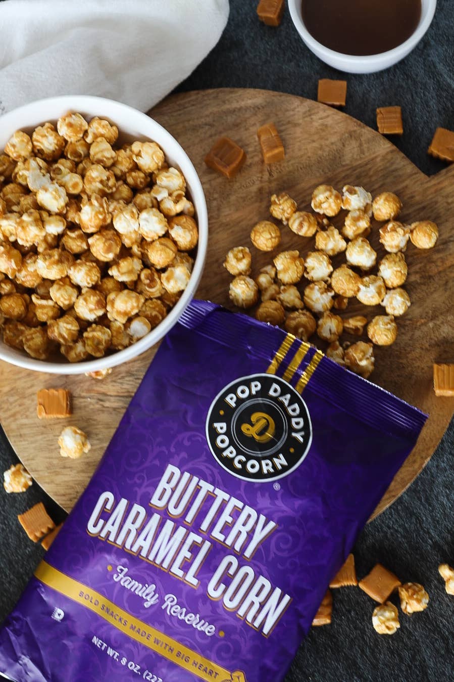 Pop Daddy - Premium Buttery Caramel Corn Family Reserve 8oz. F184