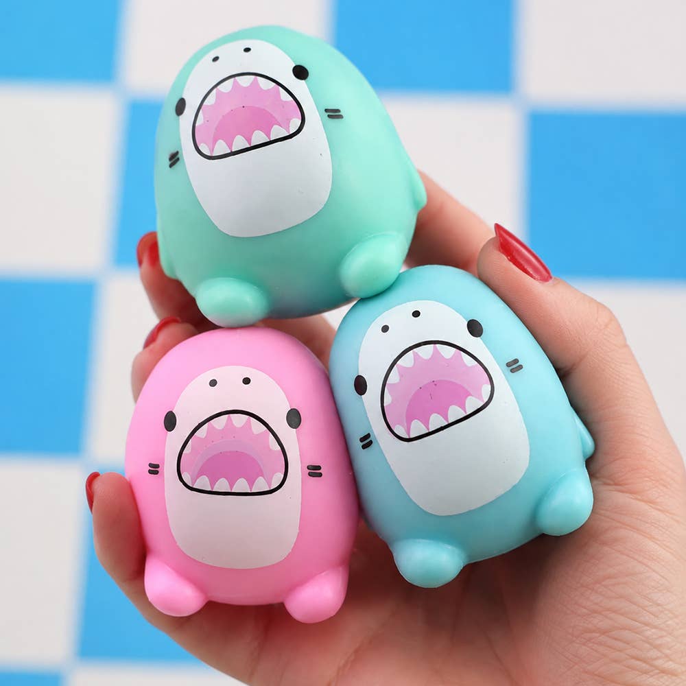 PREORDER EARLY DECEMBER Sticky Bubble Blobbies Shark Squad