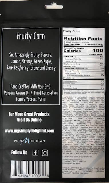 Fruity Corn 8 oz Bin 1544