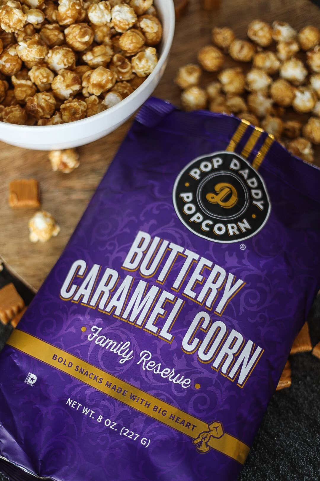 Pop Daddy - Premium Buttery Caramel Corn Family Reserve 8oz. F184