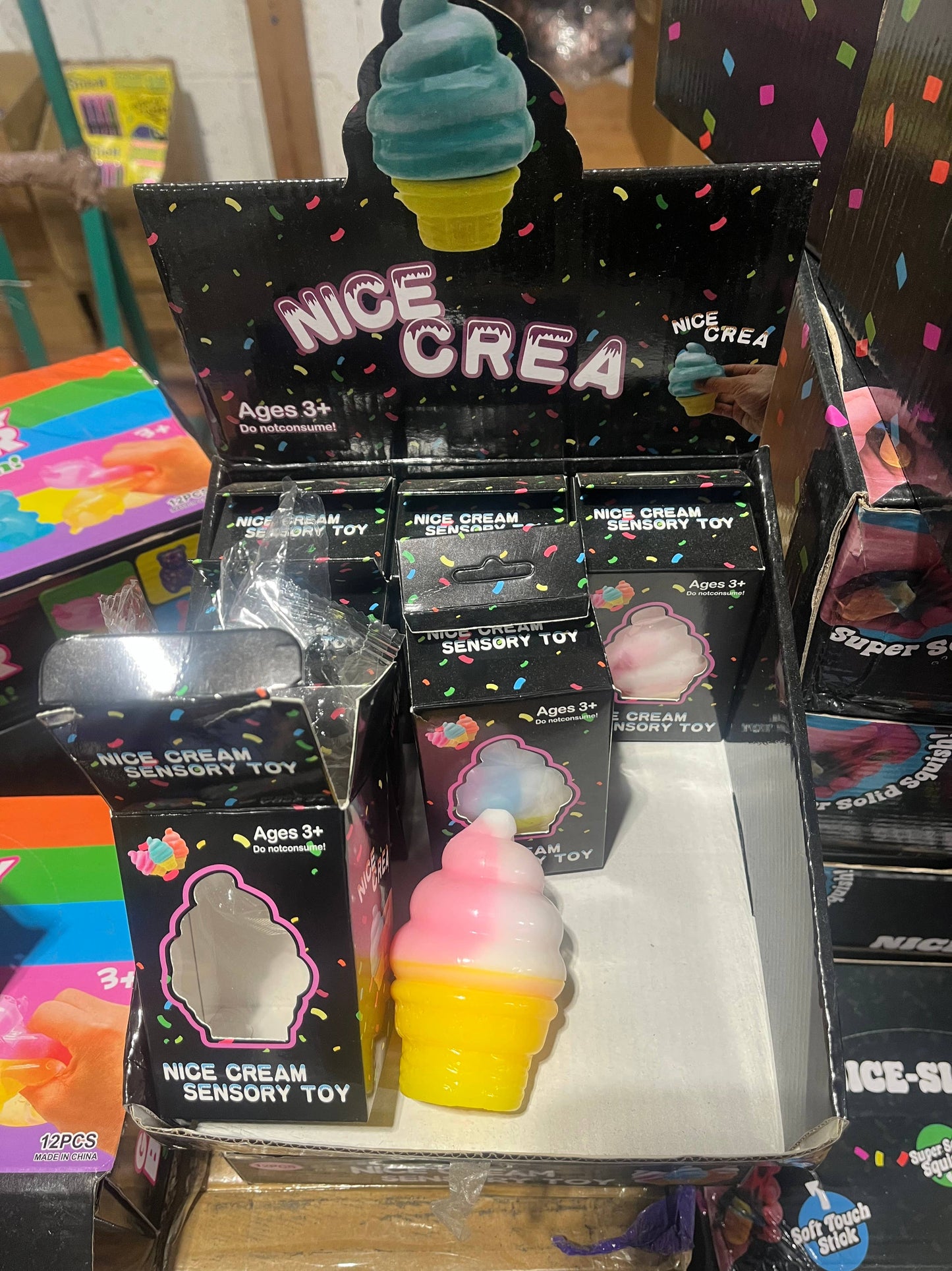 HOT TRENDY Squishy Ice Cream Cone MYSTERY