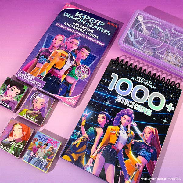 KPop Demon Hunters Beaded Friendship Bracelets Activity Craft Kit PREORDER LATE OCTOBER