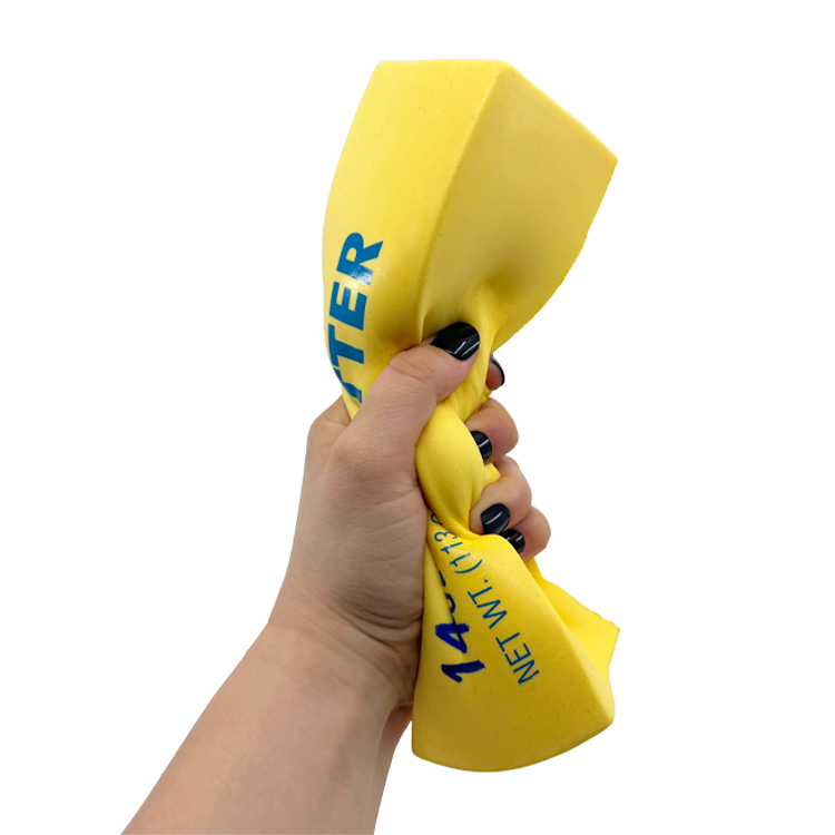 NEW ARRIVAL Fun Doh 10" JUMBO Butter Squish Slow Rise Toy-