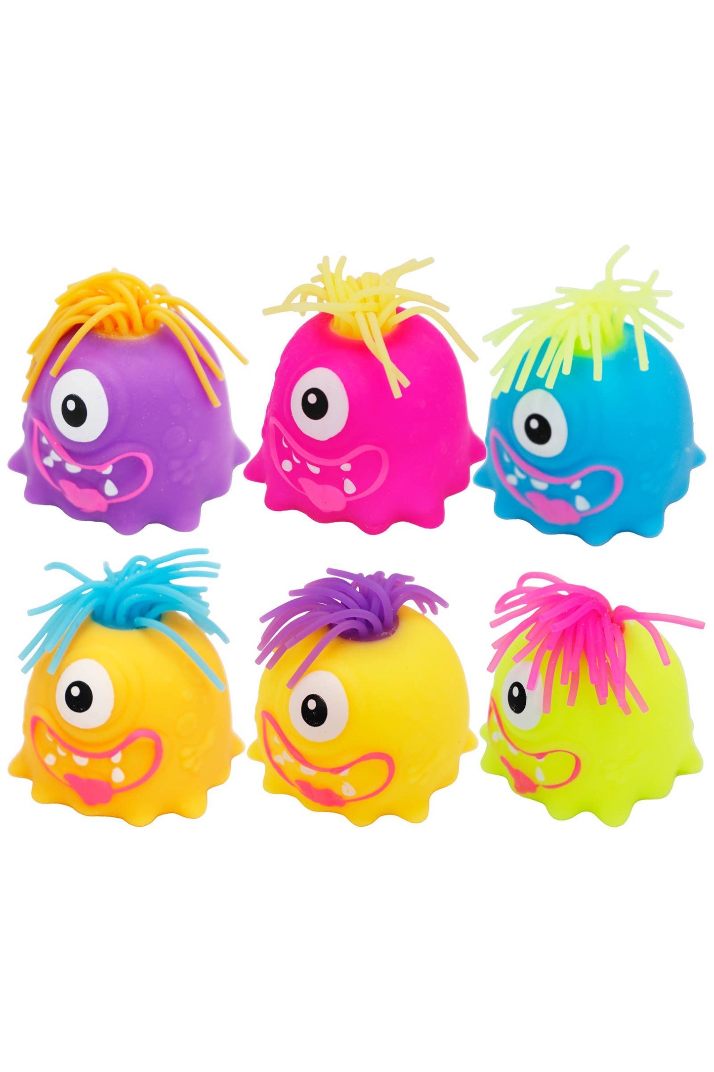 Noodle Hair Monster Fluffy Slime Filled Squishy MYSTERY COLOR