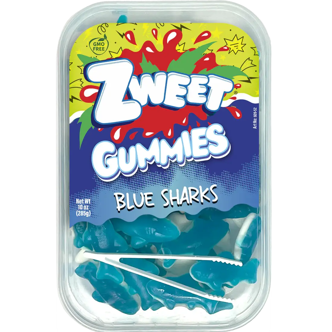 ZWEETS GUMMY BLUE SHARKS