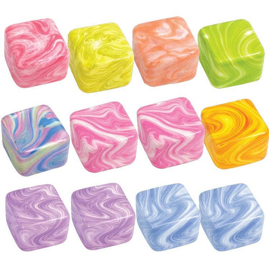 NEW ARRIVAL  Fun Doh Swirl Squishy Cubes Viral Assortment MYSTERY COLOR