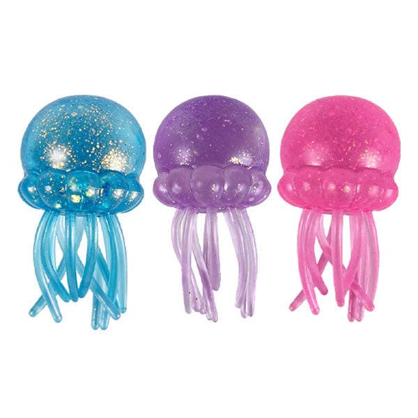 PREORDER ARRIVES MID SEPTEMBER SugarSqueez Squishies® Maltose Jellyfish Glitter Fidget Stress Ball (1pc) Assorted Colors
