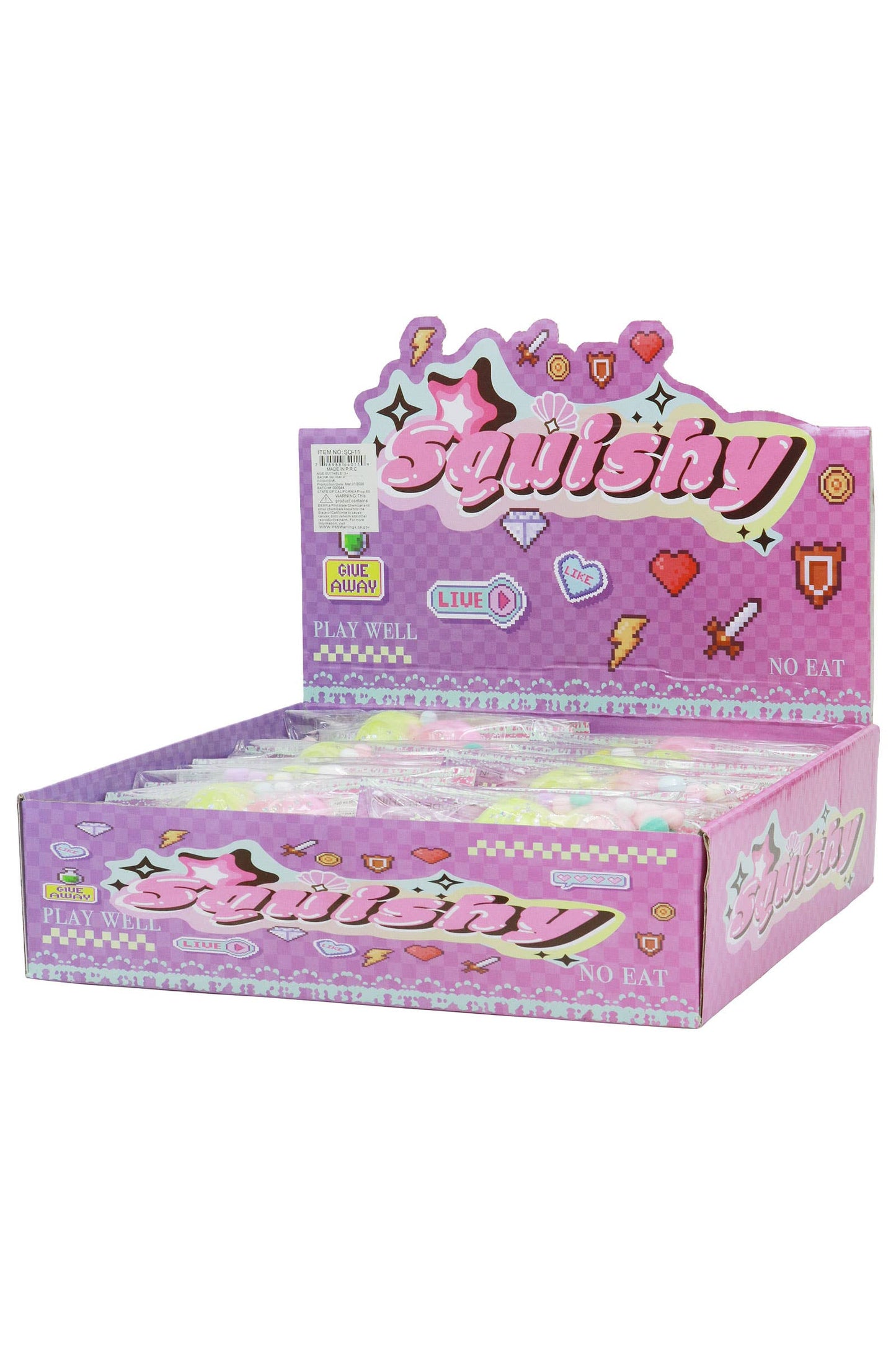 Jumbo Pastel Paw Ombre Mochi Sticky Squishy - 4.75 Inch