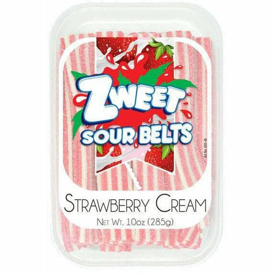 Sour Strawberry Creamsicle Belts | Zweet | 10 oz