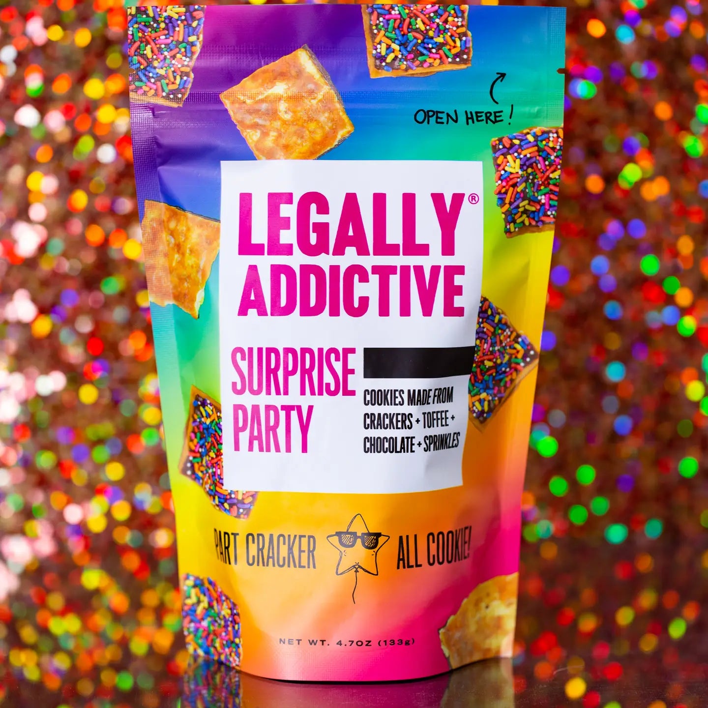 Surprise Party legally Addictive snack