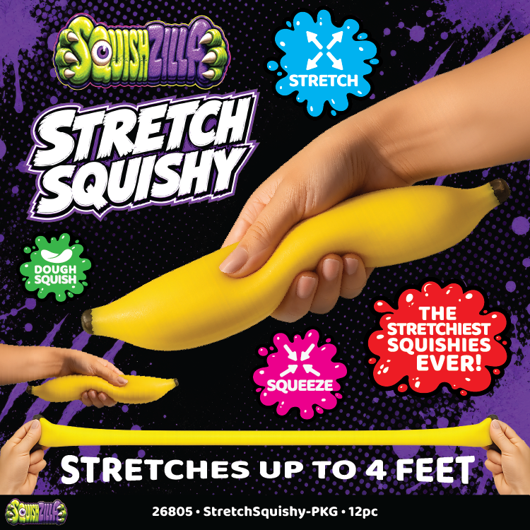 Fun Doh Stretch Dough Squishies Toy Variety - 12/Display: Wholesale Price