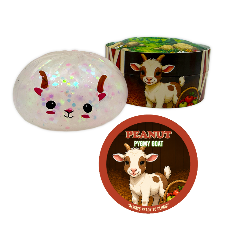 Fun Doh Farm Barnyard Squishy Dumpling Toy - 12/Display: Wholesale Price