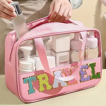 clear travel bag