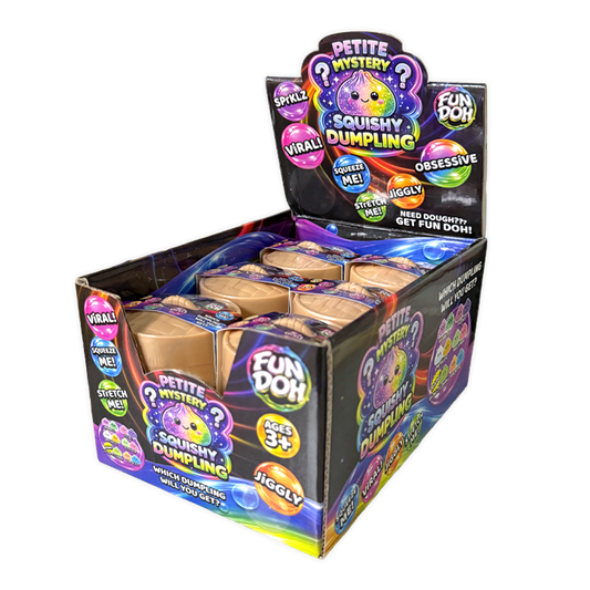 ARRIVING MID JUNE Fun Doh Squishy Mystery Mini Petite 2.5" Dumpling Toy