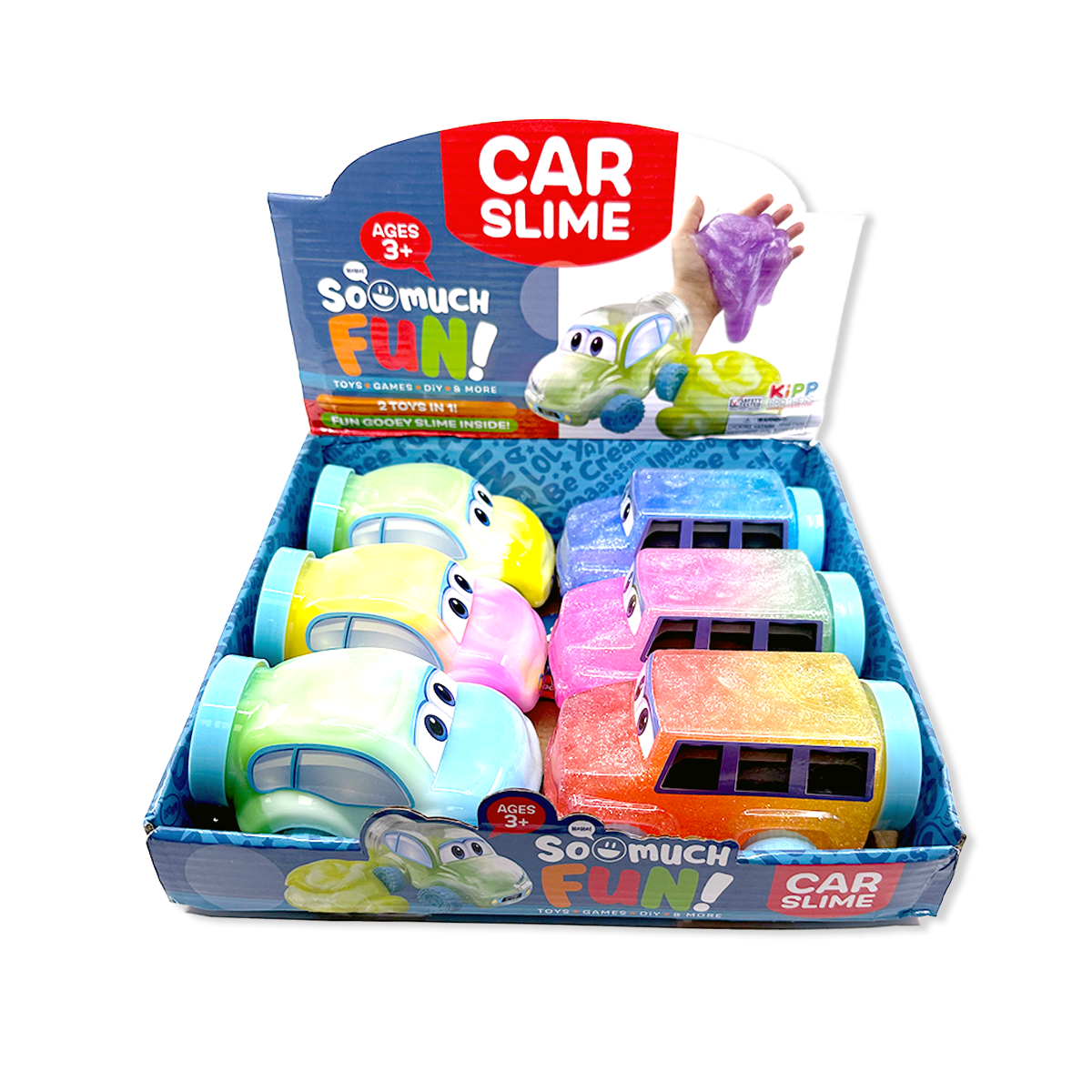 So Much Fun! Fidget Car Slime Assortment -MYSTERY COLOR