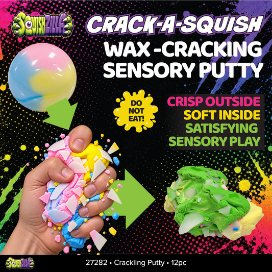 New Arrival!! Fun Doh Wax-Cracking Sensory Colorful Putty