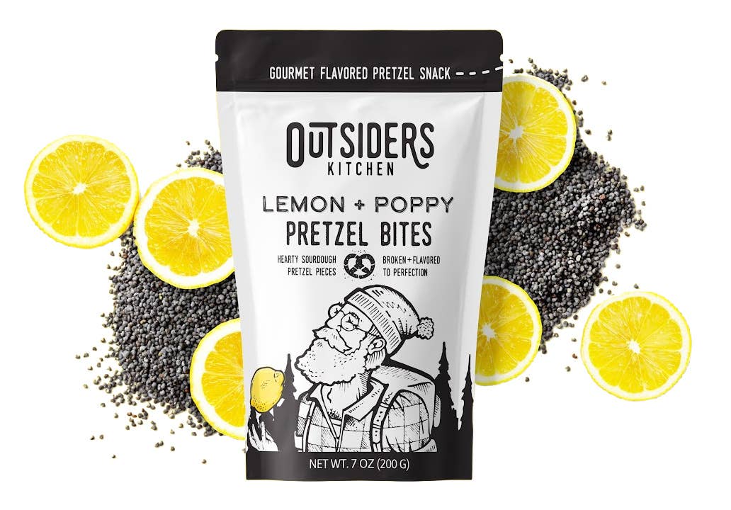 Lemon + Poppy Pretzel Bites | Case of 12