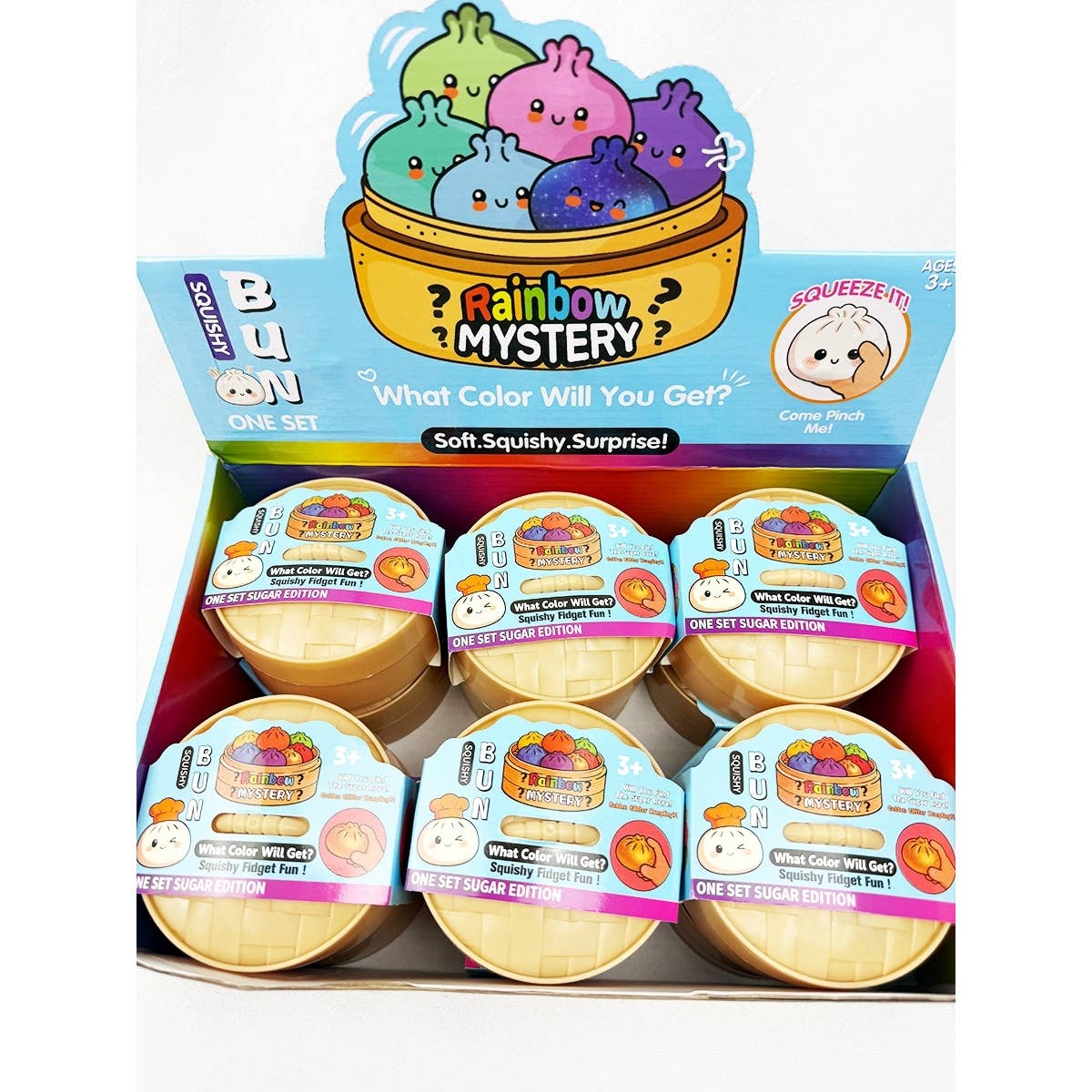 Mistery Dumpling Squishy with Steamer