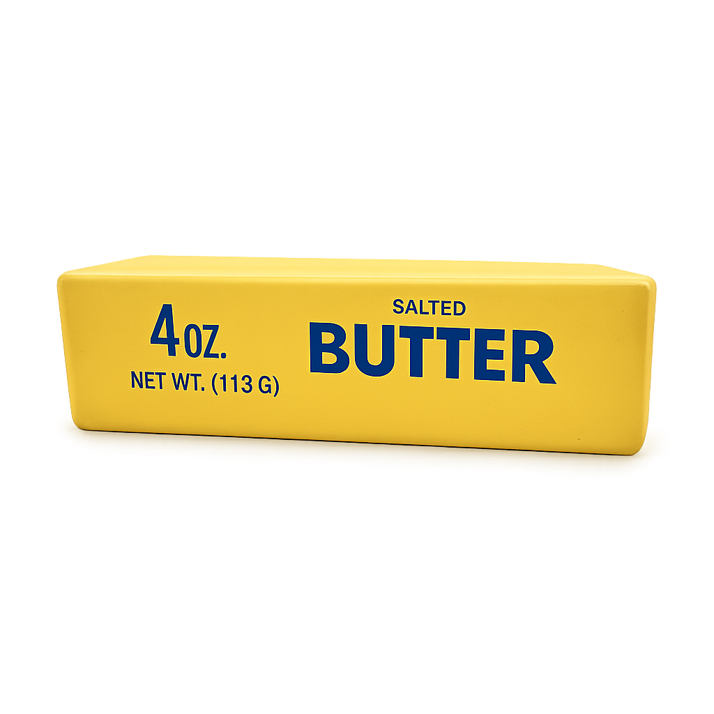 NEW ARRIVAL  Fun Doh 6" Butter Stick Slow Rise Fidget Toy -