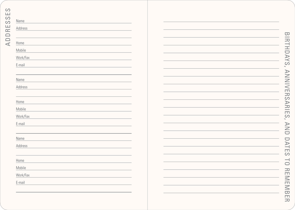 2027 Highland Cow Weekly Planner
