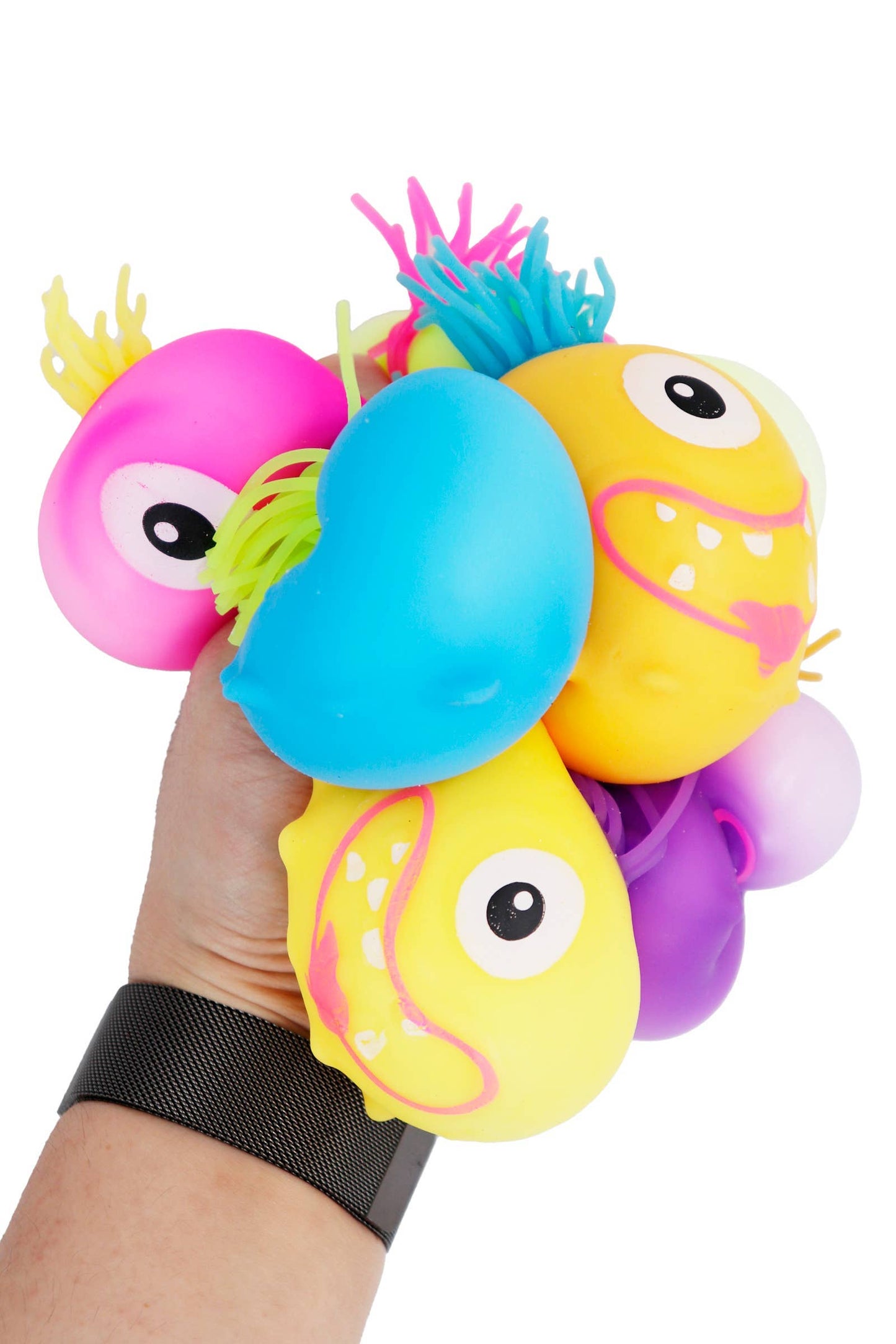 Noodle Hair Monster Fluffy Slime Filled Squishy MYSTERY COLOR