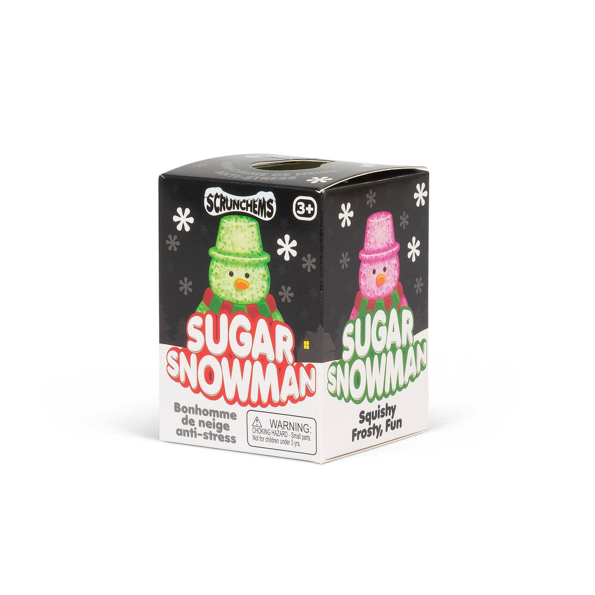 Scrunchems Sugar Snowman Squishy Fidget Toy (1pc) Color MYSTERY PREORDER EARLY OCTOBER
