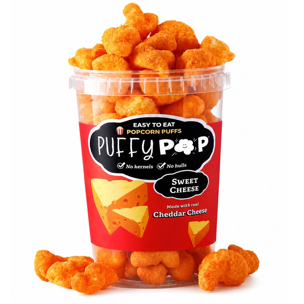 Crack Corn / Puffy Pop - Sweet Cheese (4 oz)