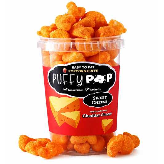Crack Corn / Puffy Pop - Sweet Cheese (4 oz)