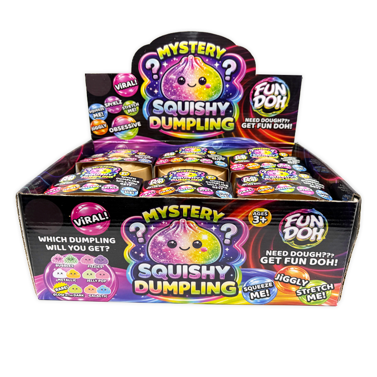 New Arrival!!  Fun Doh Mystery Dumpling Squishies |
