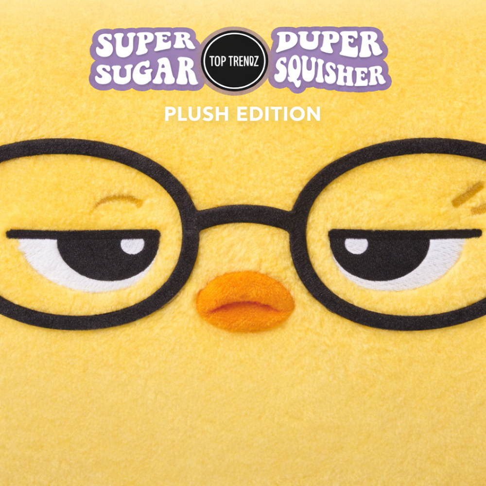 PREORDER ARRIVES LATE NOVEMBER SuperDuper Sugar Plush - Total Squares Edition