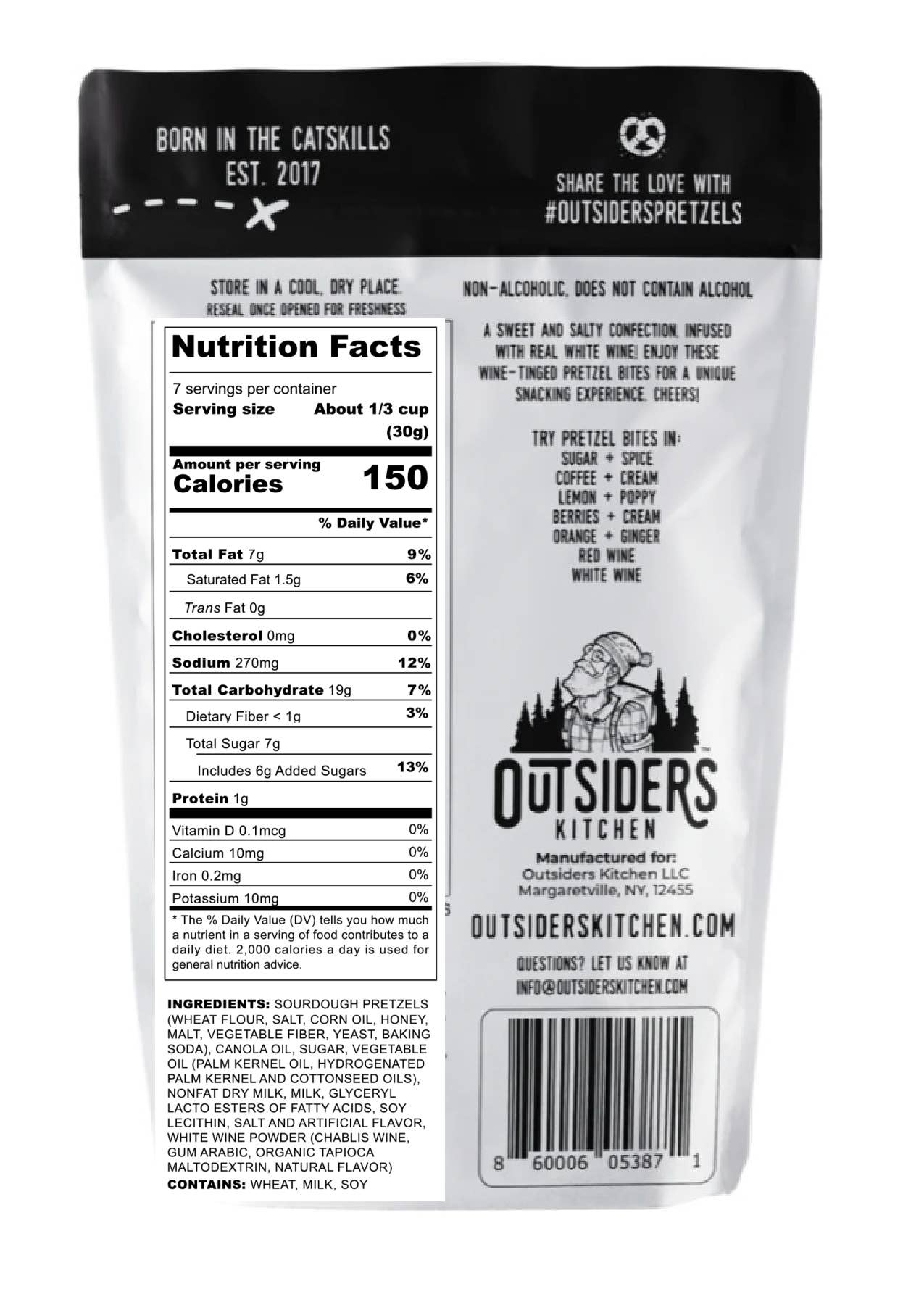 White Wine Pretzels Bites