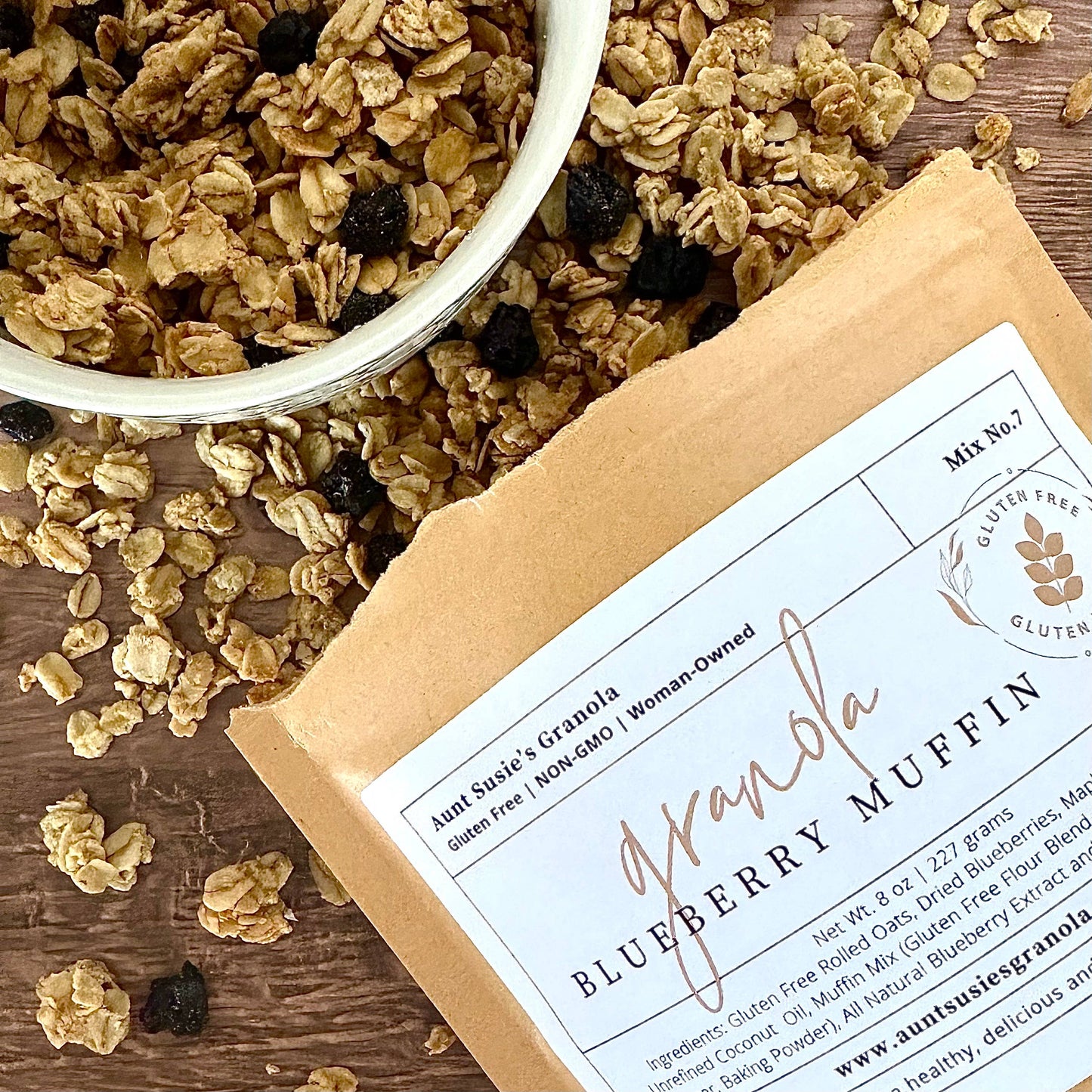 🫐✨ BLUEBERRY MUFFIN GRANOLA ✨🫐