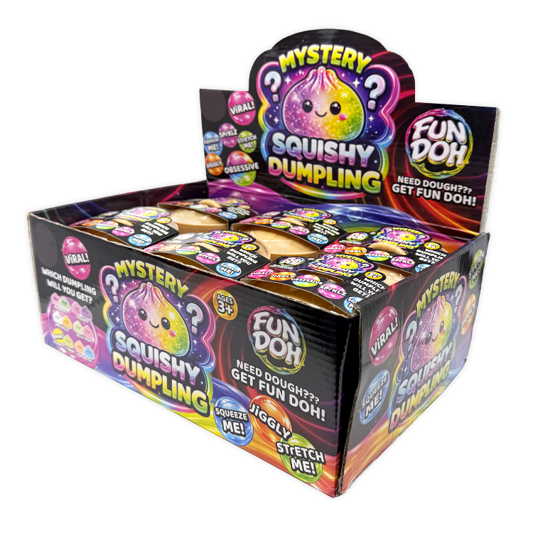 New Arrival!!  Fun Doh Mystery Dumpling Squishies |