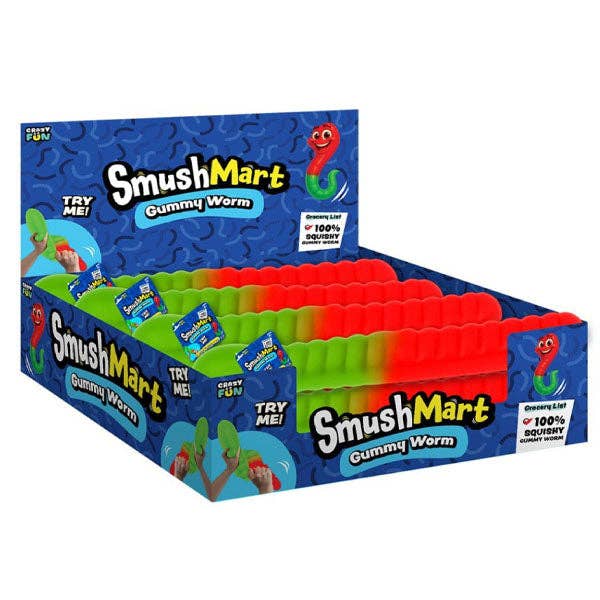 🐛✨ PREORDER NOW – RMS SmushMart Giant 15" Gummy Worm! ✨🐛