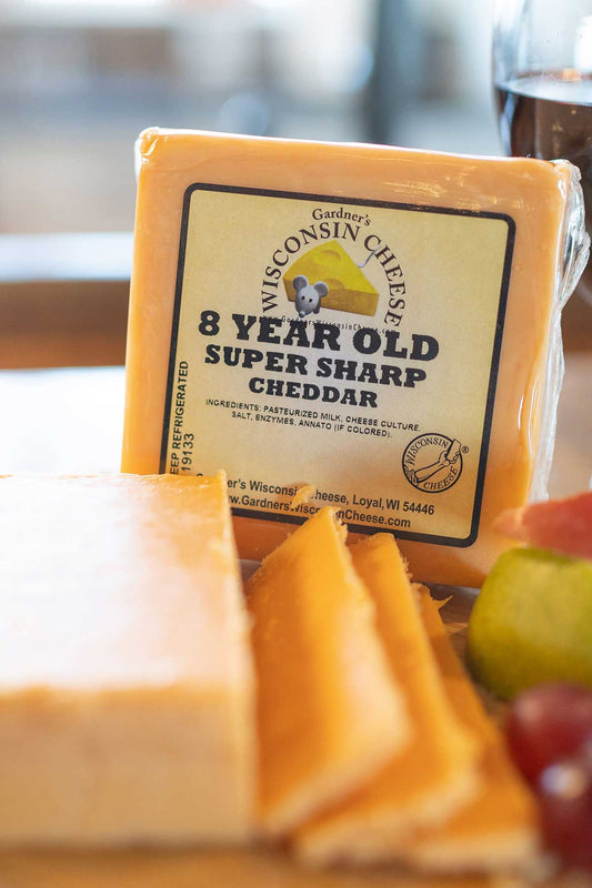 PREORDER 8-Year-Old Super-Sharp Cheddar Cheese